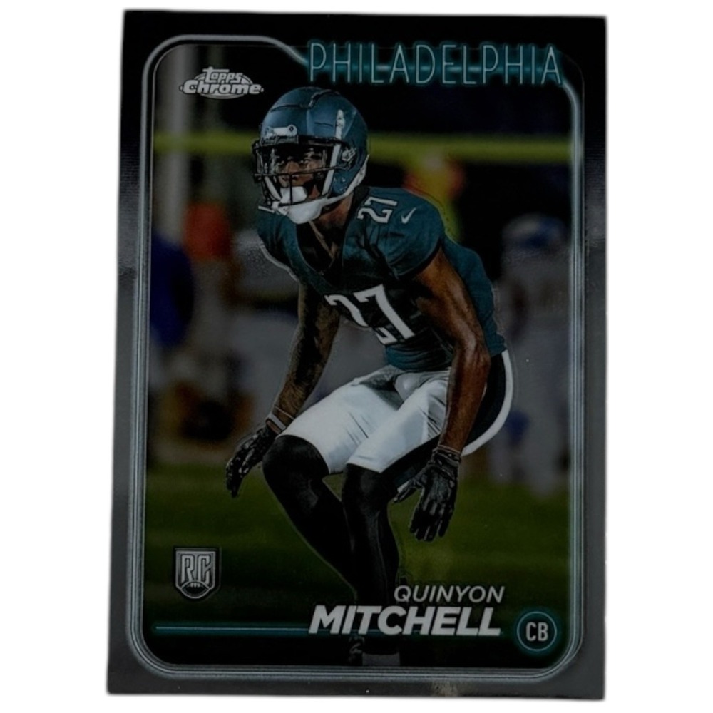 Quinyon Mitchell 2024 Topps Chrome BASE Rookies #229 (RC)